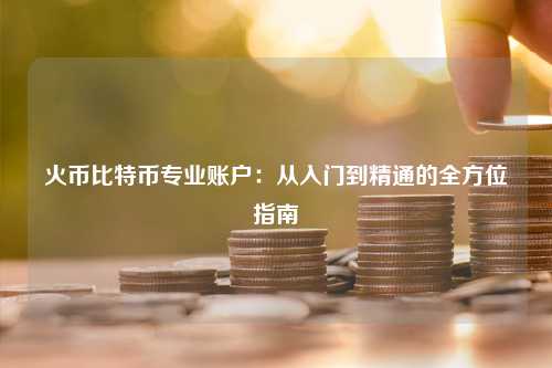 火币比特币专业账户：从入门到精通的全方位指南